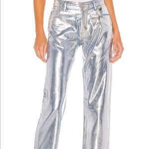 Free People Maggie Foil Jean